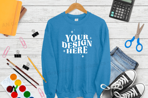 Back to School Gildan 18000 Mockup 0112: A Versatile Tool for Designers and Merchants