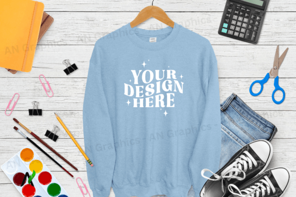 Back to School Gildan 18000 Mockup 0128: A Versatile Tool for Designers