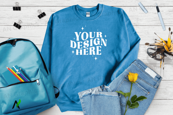Back to School Gildan 18000 Mockup 0149: Elevating Your Design Game with Professional Quality