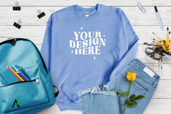 Back to School Gildan 18000 Mockup 0153: A Versatile Design Tool