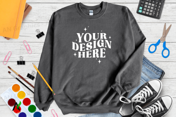 Back to School Gildan 18000 Mockup 0196: A Versatile Tool for Designers