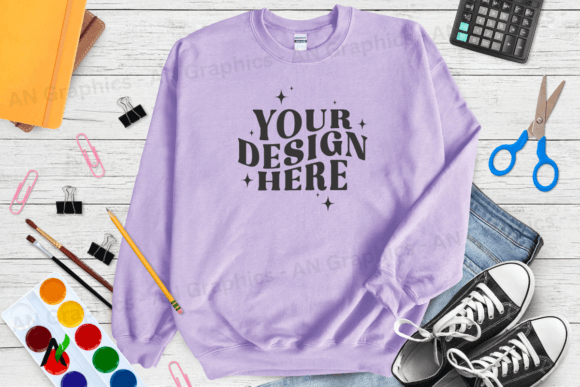Back to School Gildan 18000 Mockup 0217: A Versatile Tool for Designers