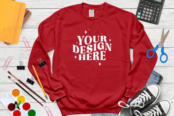 Back to School Gildan 18000 Mockup - 045: A Strategic Tool for Designers and Creators