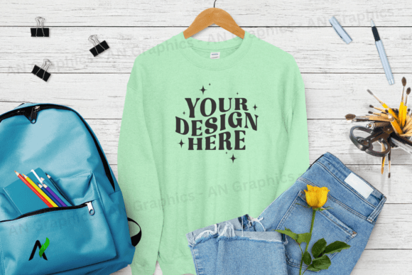 Back to School Gildan 18000 Mockup - 093: A Strategic Tool for Designers and Creators