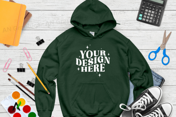 Back to School Gildan 18500 Mockup - 043: A Versatile Tool for Designers