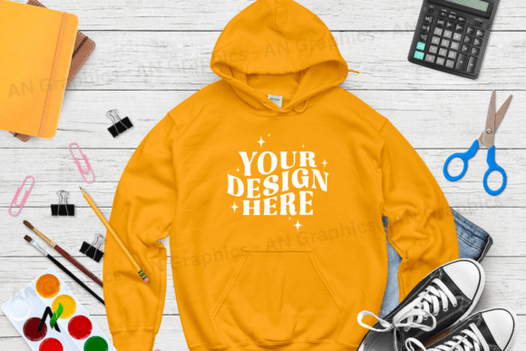 Back to School Gildan 18500 Mockup - 044