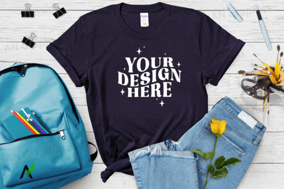 Back To School Gildan 5000 Mockup - 010: A Versatile Tool for Designers