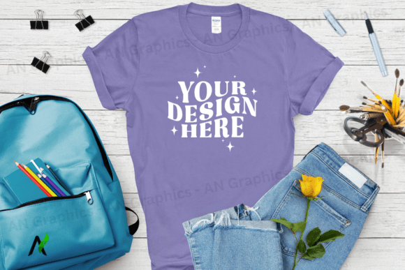 Back to School Gildan 5000 Mockup - 0208