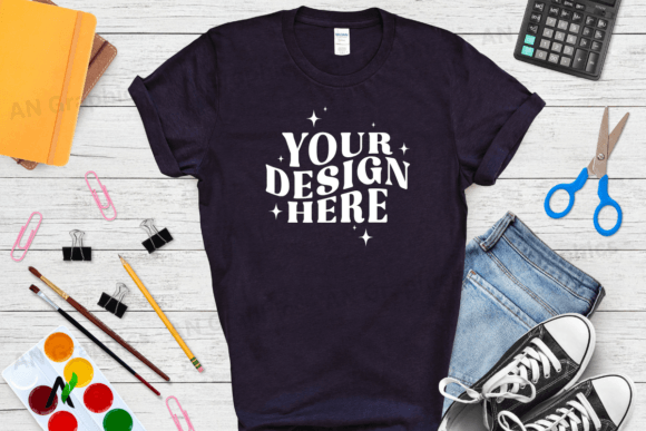 Back to School Gildan 5000 Mockup - 0220