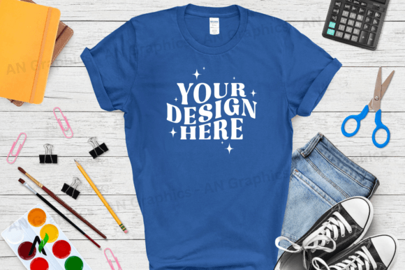 Back to School Gildan 5000 Mockup - 0263: A Professional Tool for Designers and Creators