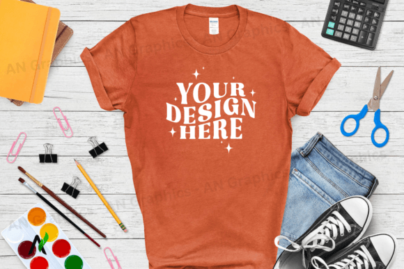 Back to School Gildan 5000 Mockup - 0272: A Versatile Tool for Designers