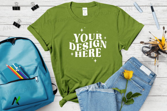 Back to School Gildan 5000 Mockup - 036: A Versatile Tool for Designers and Creators
