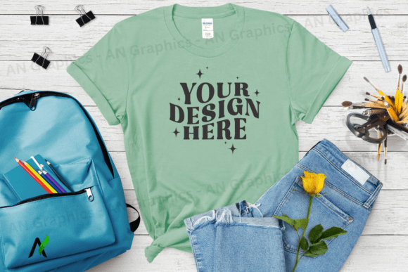 Back to School Gildan 5000 Mockup - 044: A Must-Have for Designers and Merchants