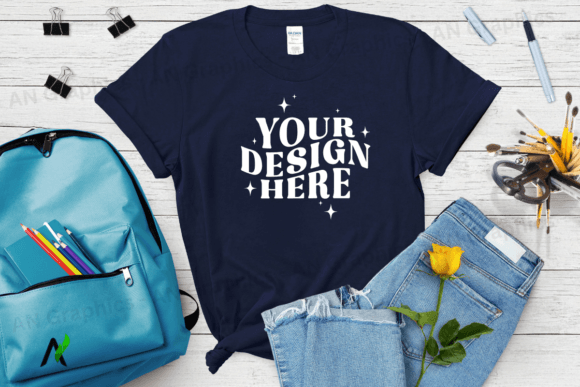 Back to School Gildan 5000 Mockup - 046: A Must-Have for Designers and Merchants