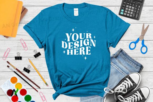 Back to School Gildan 5000 Mockup - 075: A Versatile Tool for Designers