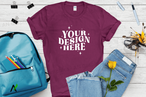 Back to School Gildan 64000 Mockup 0126: Elevating Your T-Shirt Design Game