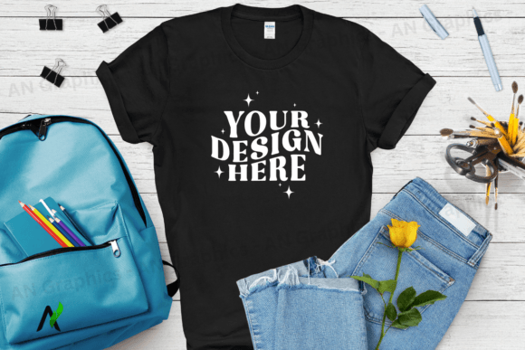 Back to School Gildan 64000 Mockup 0127