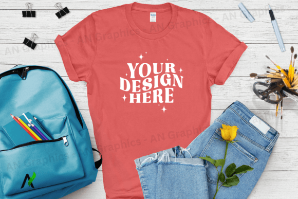 Back to School Gildan 64000 Mockup 0133: A Versatile Tool for Designers and Creators