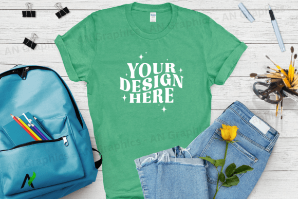 Back to School Gildan 64000 Mockup 0149