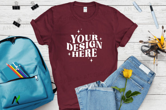 Back to School Gildan 64000 Mockup 0169: Elevating Your T-Shirt Design Game