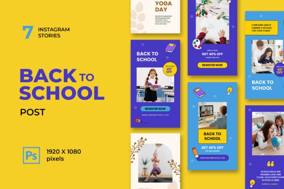 Back to School Instagram Stories