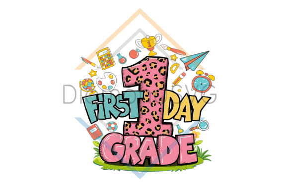Happy First Day 1st Grade Back to School