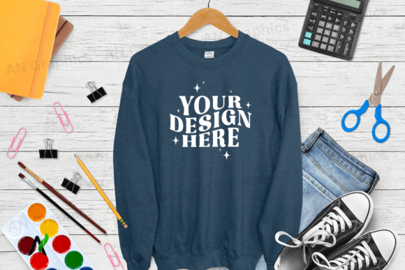 Mastering Your Design Workflow with the Back to School Gildan 18000 Mockup 0125