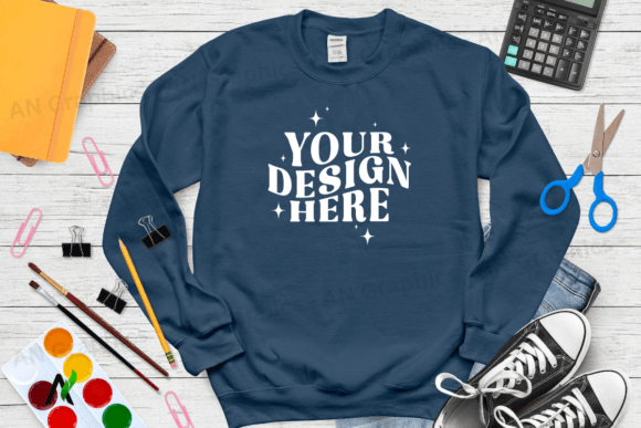 Mastering Your Design Workflow with the Back to School Gildan 18000 Mockup - 051