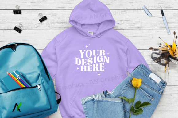 Strategic Use of Back to School Gildan 18500 Mockup - 022 for Design and Branding