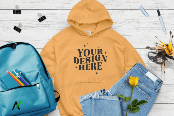 The Back to School Gildan 18500 Mockup - 021: Elevating Your Design Game with Professional Tools